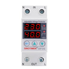 SINOTIMER SVP-916 Adjustable Self-resetting Over-voltage Under-voltage Protector, Current:, 40A, 63A, 80A 40A