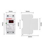 SINOTIMER 220V 40A LED Digital Display Delay Automatic Reset Under-voltage Protector, SVP-60L