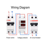 SINOTIMER SVP-918 Adjustable Self-resetting Intelligent Under-voltage Protector, Current:, 40A, 63A