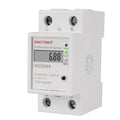 SINOTIMER WDS688 Smart WiFi Single-Phase Power Meter Mobile APP Home Rail Meter 5-60A 230V, WDS688 WDS688