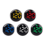 SINOTIMER -20-199 Degrees Celsius Small Temperature Display Indicator, ST16C-05 Yellow, ST16C-01 Red, ST16C-02 White, ST16C-03 Blue, ST16C-04 Green