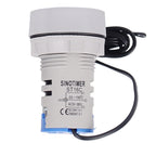 SINOTIMER -20-199 Degrees Celsius Small Temperature Display Indicator, ST16C-05 Yellow, ST16C-01 Red, ST16C-02 White, ST16C-03 Blue, ST16C-04 Green