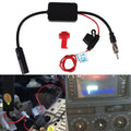 Car DAB /AM /FM Radio Antenna Amplifier Car Active Antenna, DAB/AM /FM – Durable Build, Easy to Use DAB AM FM