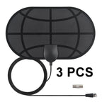 3 PCS HDTV Antenna Mini HD Digital TV Antenna, 3 PCS HDTV 3 PCS HDTV