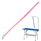 Fixed Rope Dog Traction Rope for Pet Bath Table, Pink, Black, Blue Pink