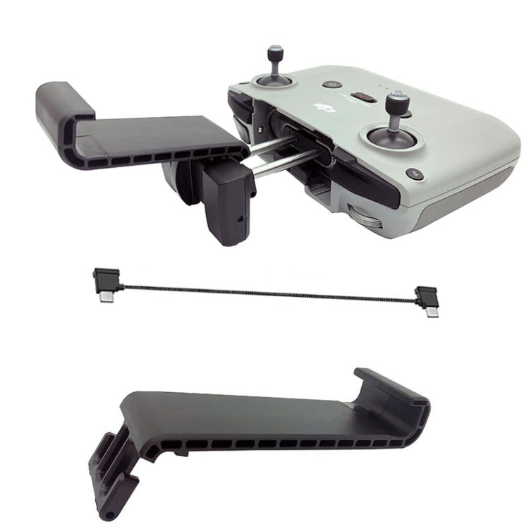 Remote Control Tablet Extension Bracket For DJI Mavic 3 / Air 2 / Air 2S / Mini 2, Style:, Small, Large, Large+For Apple Line, Large+Type-c Line, Large+Micro Line – Durable Build, Easy to Use Large+Type-c Line