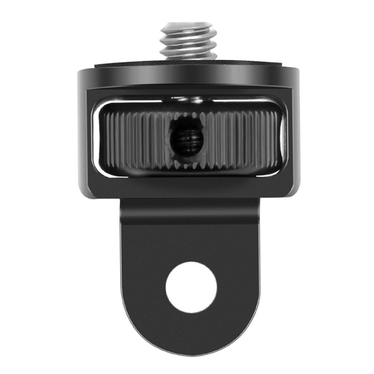 1/4 Inch Screw Converter Tripod Adapter for Gopro 10 9 8 7 /Eken /Insta360 One X R Black