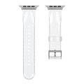 TPU Fuel Injection Watch Band, For Apple Watch Series 42mm/44mm/45mm, For Apple Watch Series 38mm/40mm/41mm For Apple Watch Series 42mm 44mm 45mm Transparent