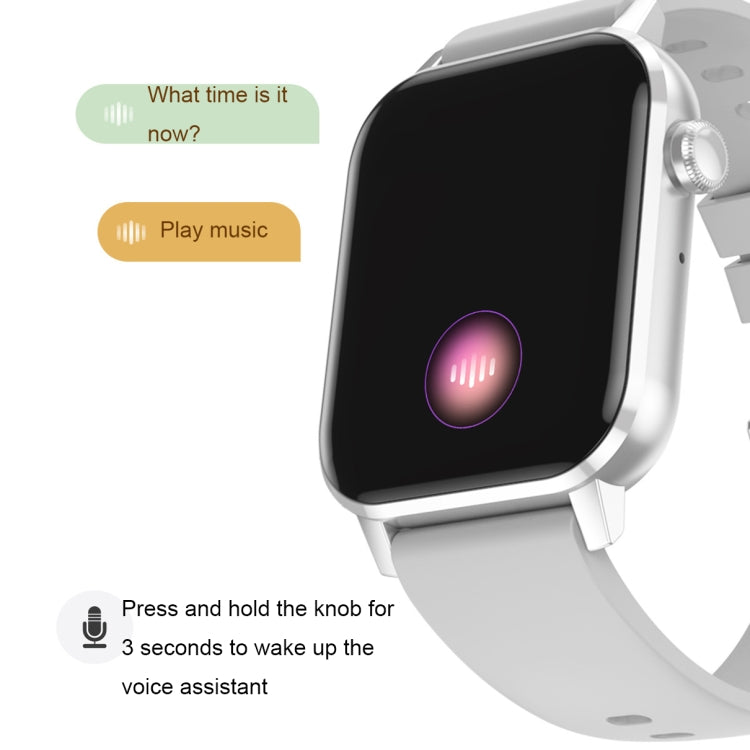 HD6 Smart Watch – 1.69" Screen, Heart Rate Monitoring