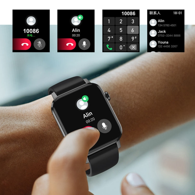 HD6 Smart Watch – 1.69" Screen, Heart Rate Monitoring