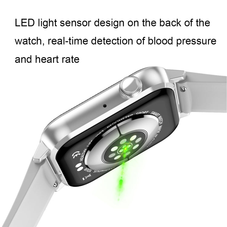 HD6 Smart Watch – 1.69" Screen, Heart Rate Monitoring