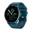 ZL02 Smart Watch – Heart Rate Monitoring, Silicone Silicone Band (Blue) Blue