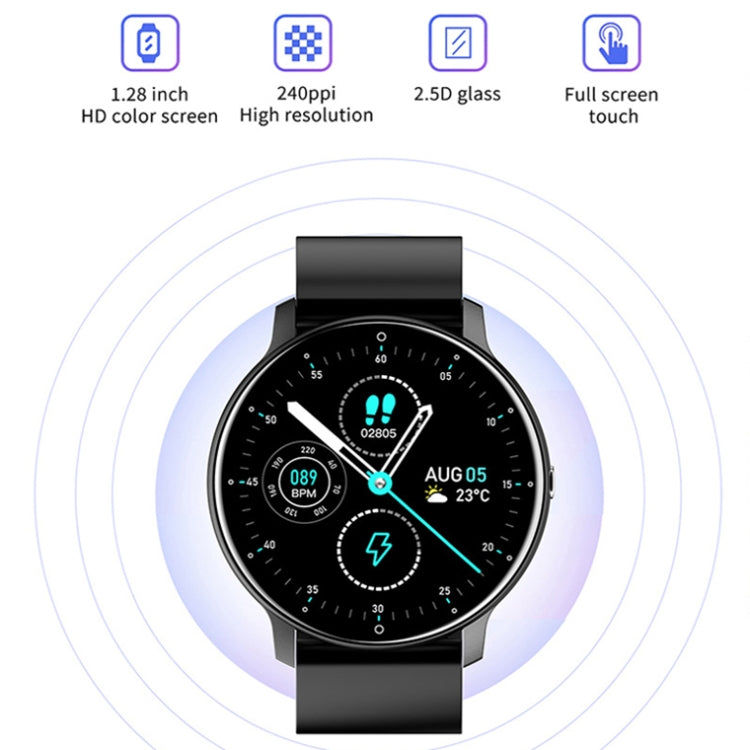 ZL02 Smart Watch – Heart Rate Monitoring, Silicone
