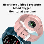 ZL02 Smart Watch – Heart Rate Monitoring, Silicone