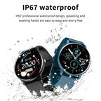 ZL02 Smart Watch – Heart Rate Monitoring, Silicone