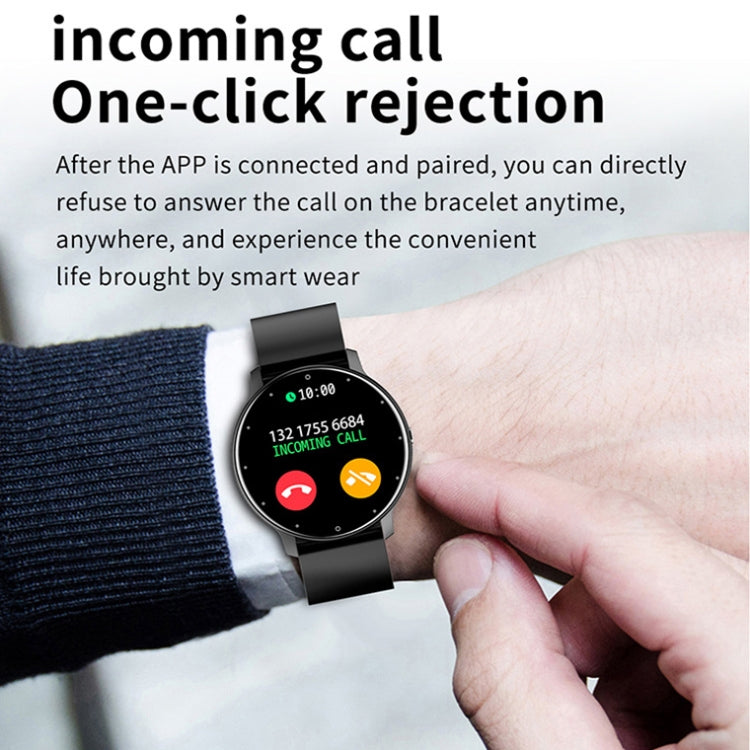 ZL02 Smart Watch – Heart Rate Monitoring, Silicone