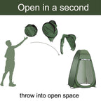 Outdoor Camping Toilet Changing Tent Automatic Shower Bathing Tent, Style:, Single Person, Double Person