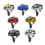 Unisex Cycling Bike One-piece Helmet, Fiber Black