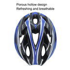 Unisex Cycling Bike One-piece Helmet, Fiber Black