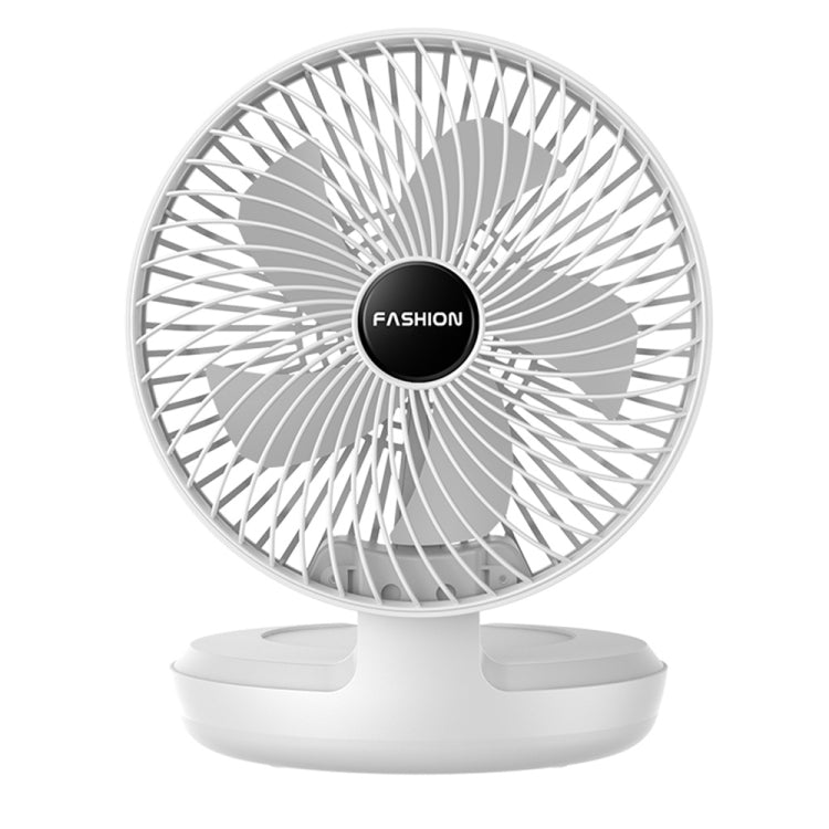 Folding Office Desktop Household Portable Small Fan, 8 inch White, 8 inch Green 8 inch White White USB Direct Plug