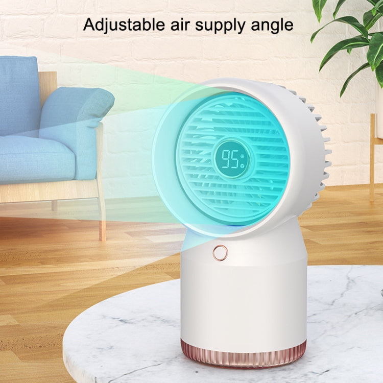 Spray Humidified LED Digital Display Office Home Fan, Style:, USB Direct Plug