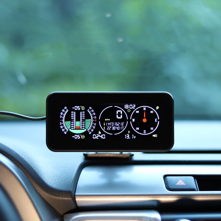 Car HUD Level Slope GPS Compass Altitude Display, M60 M60
