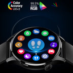 HD3 Smart Watch – 1.32" Screen, Heart Rate Monitoring, Leather
