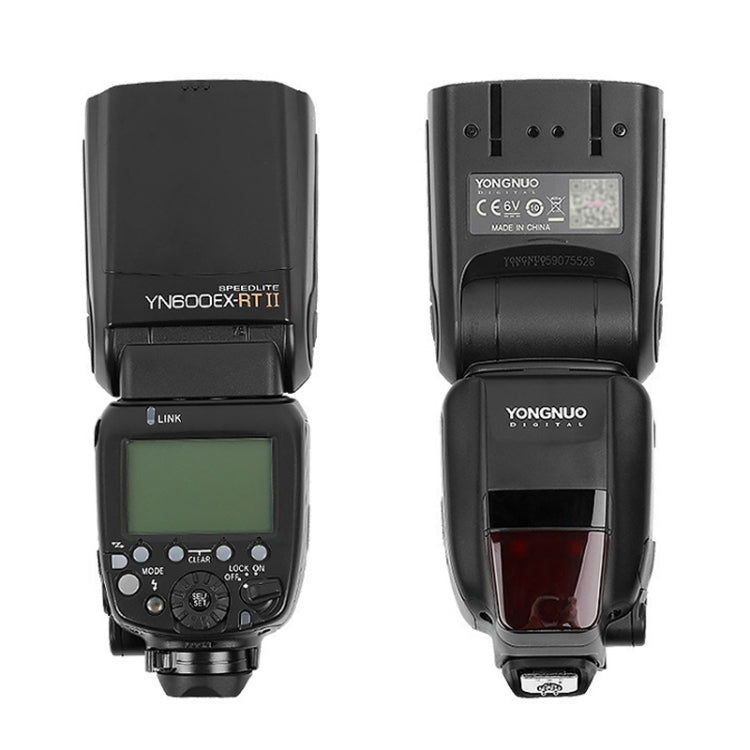 Yongnuo YN600EX-RT II HSS 1/8000s Master TTL Flash Speedlite For Canon – Fast Charging, TPU