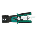 ProsKit Dual-purpose 6/8P Iron Handle Network Ratchet Crimping Plier, CP-376ER – Durable Build, Easy to Use