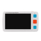 5.0 inch Portable HD Electronic Vision Aid Low Vision Magnifying Glass Reader, US Plug, US Plug White, US Plug Black