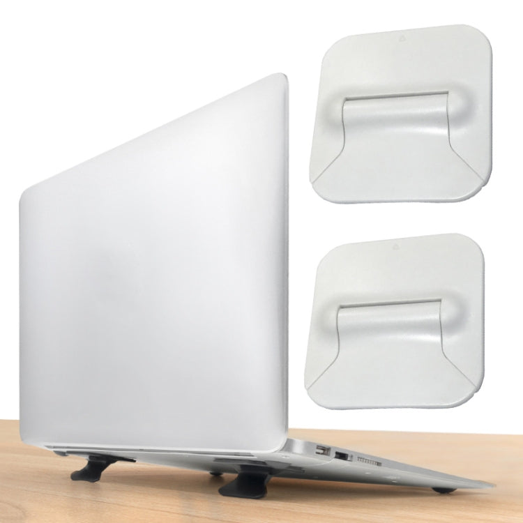 Portable Folding Notebook Computer ABS Bracket, ABS White, ABS Black – Durable Build, Easy to Use ABS White White