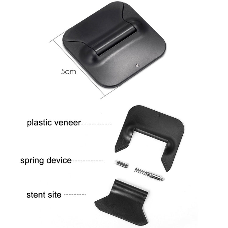 Portable Folding Notebook Computer ABS Bracket, ABS White, ABS Black – Durable Build, Easy to Use
