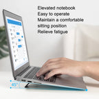 Portable Folding Notebook Computer ABS Bracket, ABS White, ABS Black – Durable Build, Easy to Use