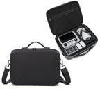 Suitcase Backpack Messenger Bag Organizer for DJI MINI 3 PRO, Nylon Black, Pu Diamond Pattern Nylon Black