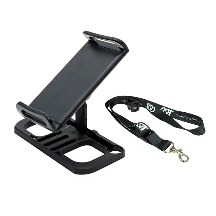 Drone Remote Controller Holder Tablet Extended Bracket Clip, With Lanyard & 8 Pin Line, With Lanyard & Type-C Line, With Lanyard & Micro USB Line, With Lanyard, Only Bracket With Lanyard