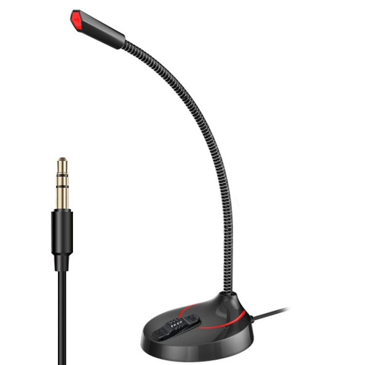 F12 Metal Hose Meeting Desktop Microphone, Spec:, 3.5 Version (Black), 3.5 Version (White), USB Version (Black) 3.5 Version (Black)