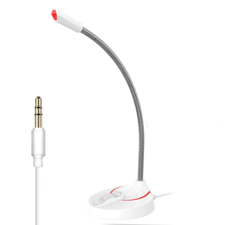 F12 Metal Hose Meeting Desktop Microphone, Spec:, 3.5 Version (Black), 3.5 Version (White), USB Version (Black) – Durable Build, Easy to Use 3.5 Version (White)