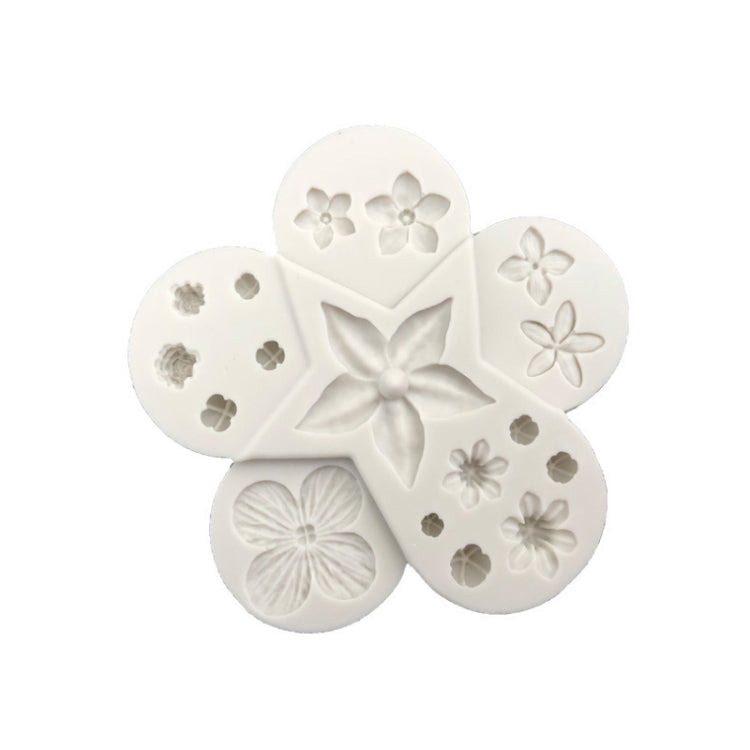 Flower and Leaf Combination Silicone Mold Fondant DIY Modeling Tool, DIY Modeling Tool DIY Modeling Tool
