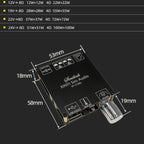XY-C100L Stereo Stepless Tuning Bluetooth Digital Power Amplifier Board, XY-C100L
