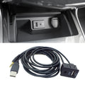 Car Modified AUX+USB Socket Audio Modification Accessories 3.5mm USB Extension Line, AUX+USB AUX+USB