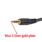 Car Modified AUX+USB Socket Audio Modification Accessories 3.5mm USB Extension Line, AUX+USB