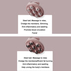 Calf Muscle Relaxation Abdominal Ball Meridian Massager, Color:, Orange Steel Ball OPP, Green Steel Ball OPP, Pink Steel Ball OPP, Blue Steel Ball OPP, Orange Magnetic Ball OPP, Green Magnetic Ball OPP, Pink Magnetic Ball OPP, Blue Magnetic Ball OPP