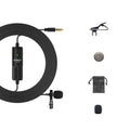 SYNCO S8 Lavalier Live Wired Microphone, Spec:, Black, Black + Type-C, Black + 8 Pin, Black + Type-C + 8 Pin Black