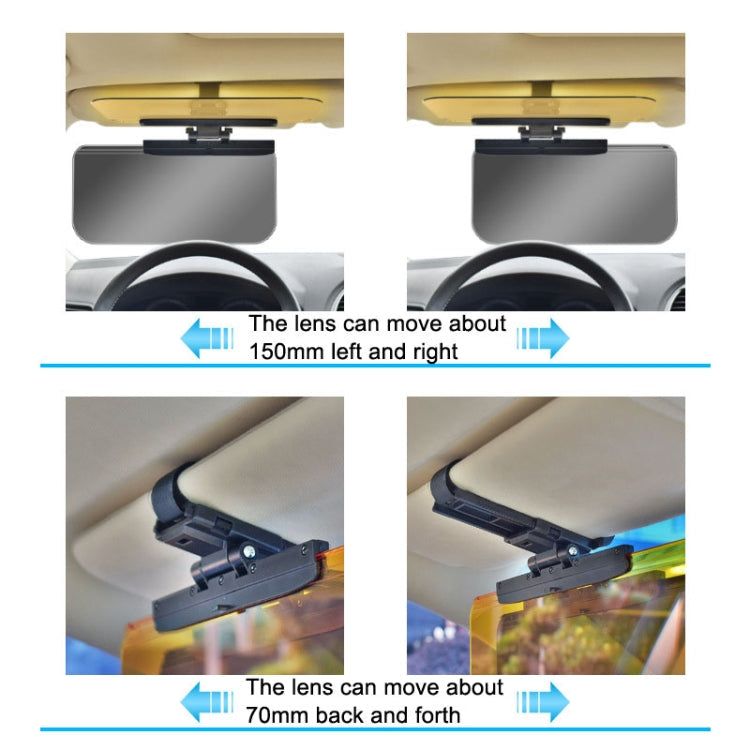 SHUNWEI Car Anti High Beam Visor Night Vision Glasses, Style:, Day and Night Use, Large Daily Use, Medium Daily Use – Durable Build, Easy to Use