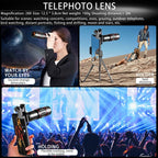Camera Lens – Mobile Phone Universal Lens Telescope 28X + Wide Angle 0.6X + Macro 20X...