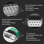 DTECH DT-9005 Without Power Supply RS232 To TTL Serial Port Module, 3.3V Module, 5V Module – Data Transmission