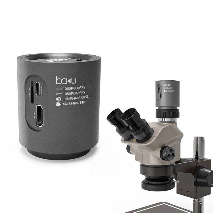 Baku 4K Camera Electron Microscope Photo Video Electronic Eyepiece, BK-4K CCD BK-4K CCD