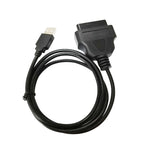 16PIN USB AM To OBD2 Female Conversion Cable Car Computer Diagnostic Cable, 16PIN 16PIN