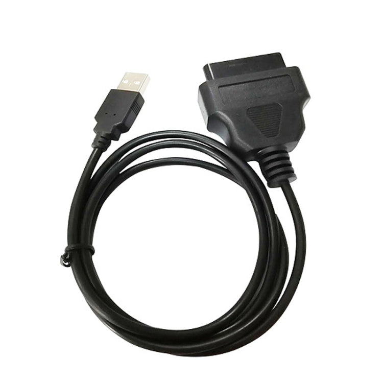 16PIN USB AM To OBD2 Female Conversion Cable Car Computer Diagnostic Cable, 16PIN 16PIN
