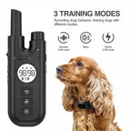 Intelligent Remote Control Dog Trainer Automatic Barking Stop Collar, Collar Black, Collar White – Waterproof